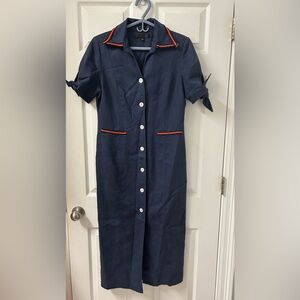 Anne Klein Vintage Linen Dress SZ 8